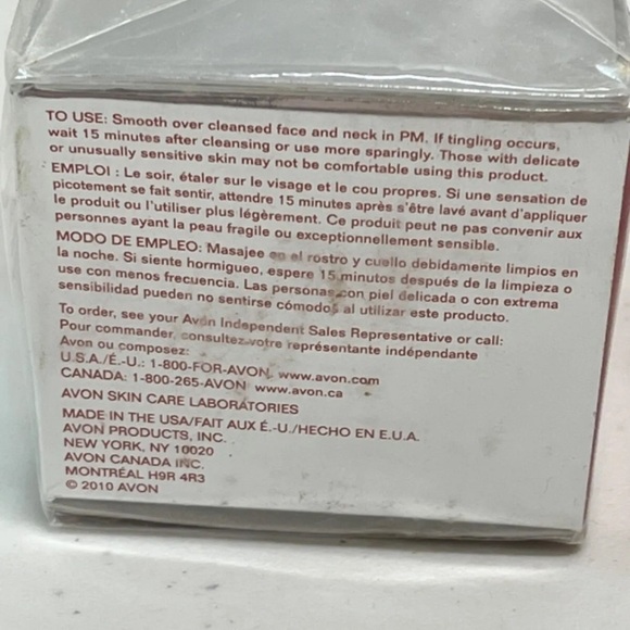 Avon Anew REVERSALIST Night Sterling Emulsion NIB Anti Aging Youth Cream T5 - Picture 2 of 5